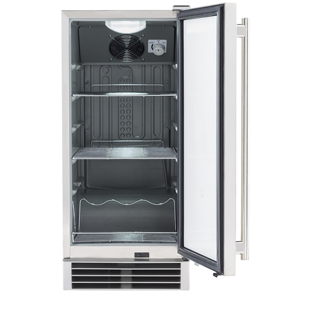 Maxx Ice Refrigerator 3 cu.ft., Outdoor, Stainless Steel MCR3U-O